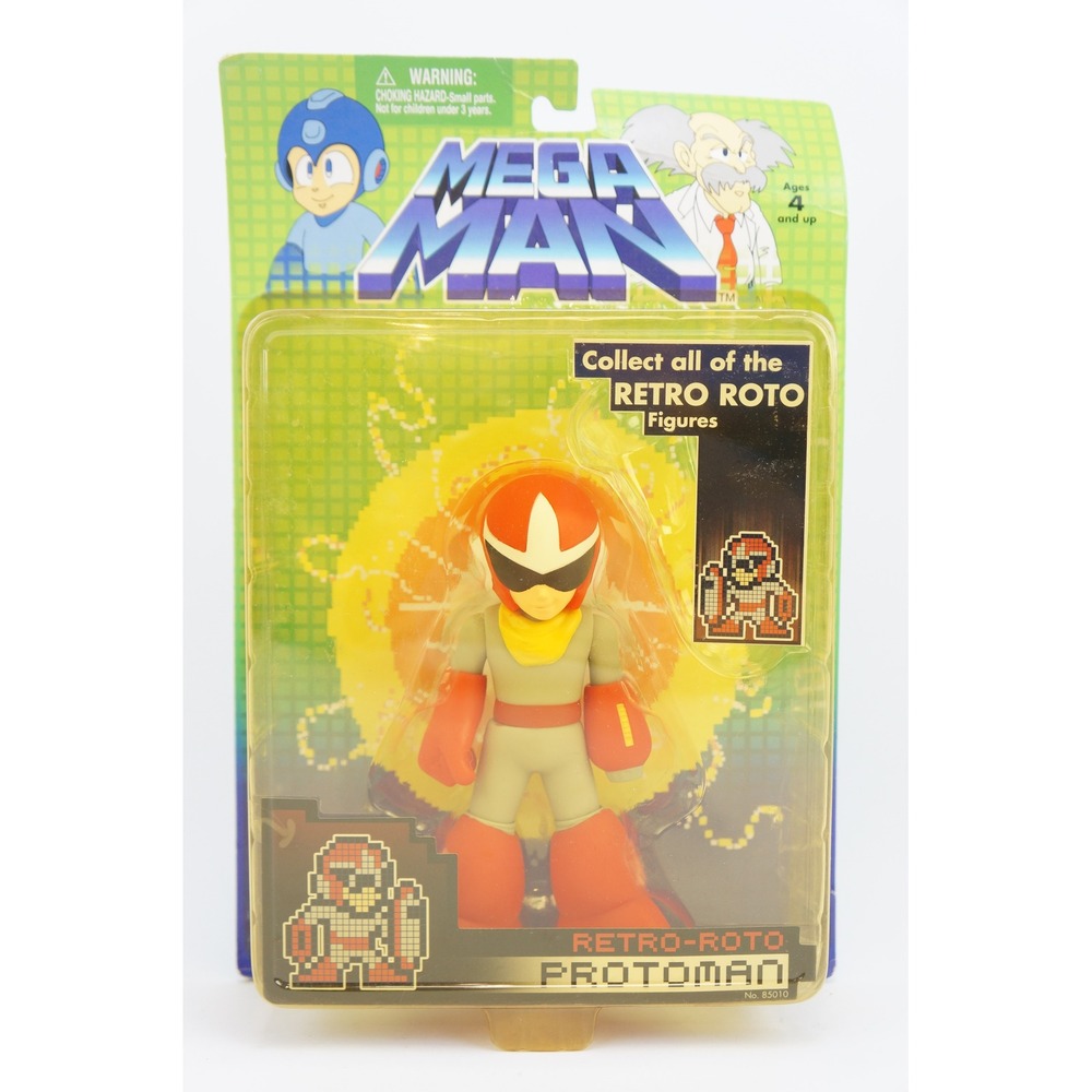 Jazwares Mega Man Retro-Roto Protoman Action Figure No. 85010 New